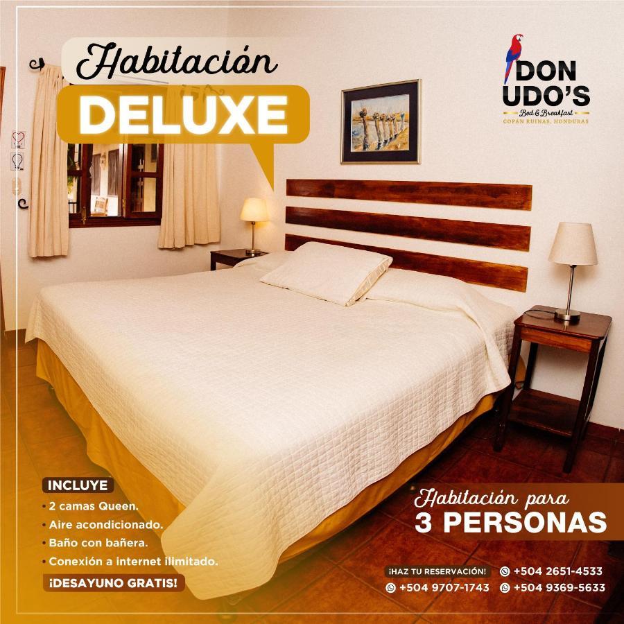 Hotel Don Udos Bed & Breakfast Copán Dış mekan fotoğraf
