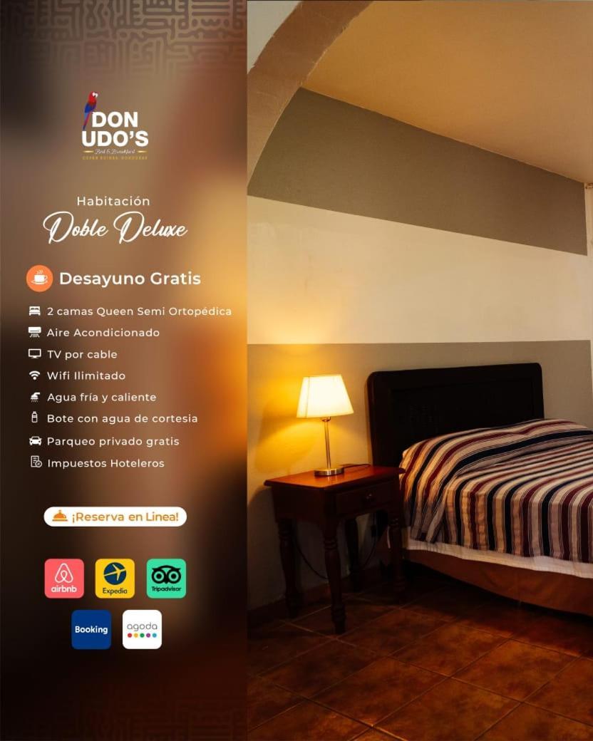 Hotel Don Udos Bed & Breakfast Copán Dış mekan fotoğraf