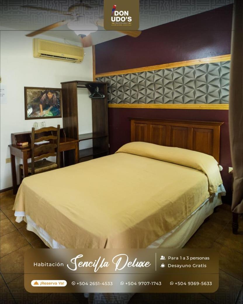 Hotel Don Udos Bed & Breakfast Copán Dış mekan fotoğraf