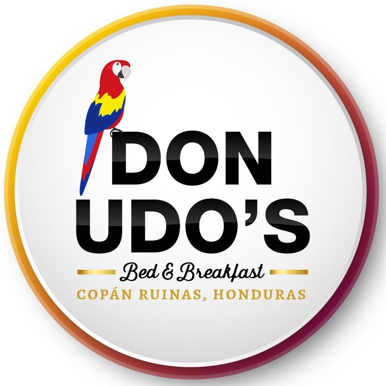 Hotel Don Udos Bed & Breakfast Copán Dış mekan fotoğraf